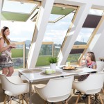 Roleta podwójnie plisowana FAKRO APF (78x160 cm) obsługa manualna, ochrona izolacyjna, całkowite zaciemnienie i dekoracja