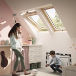 Okno dachowe VELUX GLL FK08 1061B (66x140 cm), 3-szybowe, dolne otwieranie, Uw=1,1 Wm2/K, Rw=32dB