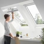 Okno dachowe VELUX GLU MK04 0061 (78x98 cm) 3-szybowe, górne otwieranie, Uw=1,1 Wm2/K, Rw=32dB