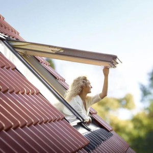Okno dachowe VELUX GPL MK08 3066 (78x140 cm) 3-szybowe, obrotowo-uchylne, Uw=1,0 Wm2/K, Rw=37dB