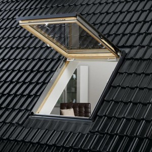 Okno wyłazowe VELUX GTL MK08 3066 (78x140 cm), 3-szybowe, Uw=1,0 W m2K,  Rw=37dB