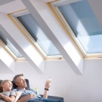 Markiza  FAKRO AMZ Komfort Z-Wave 089/090/092 (78x160 cm) z napędem elektrycznym 15V DC 