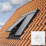 Roleta zewnętrzna VELUX SML FK08 (66x140 cm) z napędem elektrycznym