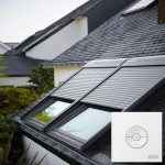 Roleta zewnętrzna VELUX SSL PK08 (94x140 cm) zasilana solarnie - nie wymaga doprowadzenie przewodów