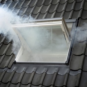 Okno oddymiające VELUX GGU MK06 006640D (78x118), 3-szybowe, Uw=1,0 W/m2K, Rw=37dB